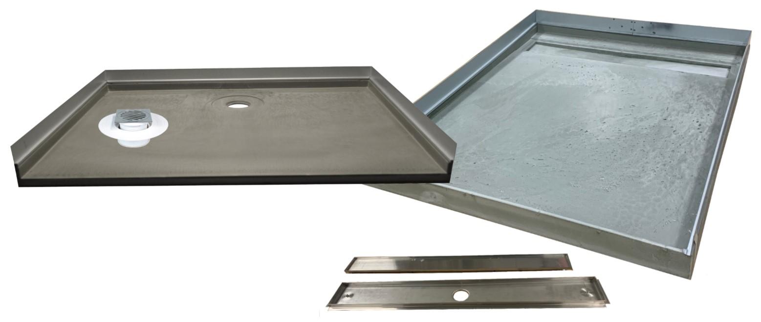 Custom tile-over trays