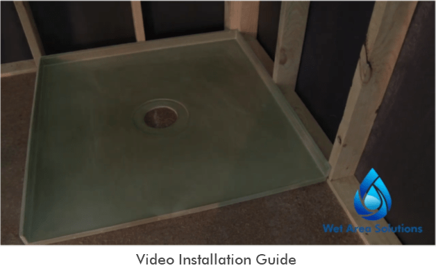 Tile-Over Shower Tray Installation Video